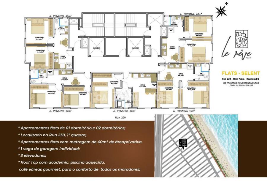 PLANTA BAIXA E LOCALIZAÇÃO